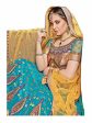 AASVAA Women s Stylist Blue Embroidered Lehenga Choli Fashion