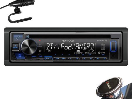 Kenwood KDC-BT23 in-Dash 1-DIN CD Car Stereo Receiver with Front USB Input, Pandora, iHeart Link, Bluetooth and iPhone Android + Magnet Online now