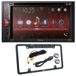 Package Deal Pioneers AVH-210EX in-Dash 2-DIN 6.2  Touchscreen DVD Receiver with Bluetooth + License Plate Backup Camera w Extra Sale