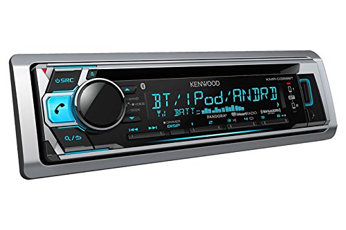 Kenwood KMR-D368BT Bluetooth Receiver + KFC-1653MRW 6.5  2-Way Marine Speaker Boat-Yacht-ATV - 4 Speakers 300W + Free Magnet Phone Holder Online