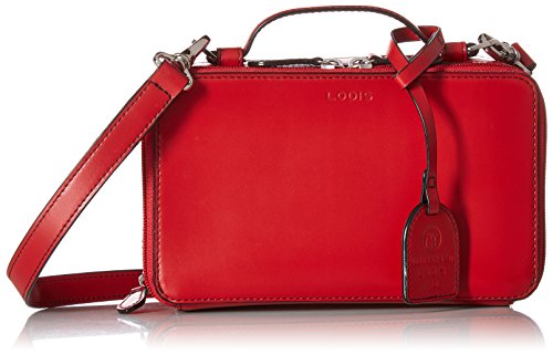 Lodis Audrey Rfid Sally Zip Around Crossbody, Red For Cheap