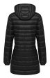 Wantdo Women s Lengthed Hooded Packable Ultra Light Weight Down Coat(Black,Asian 3XL  US XL) Supply