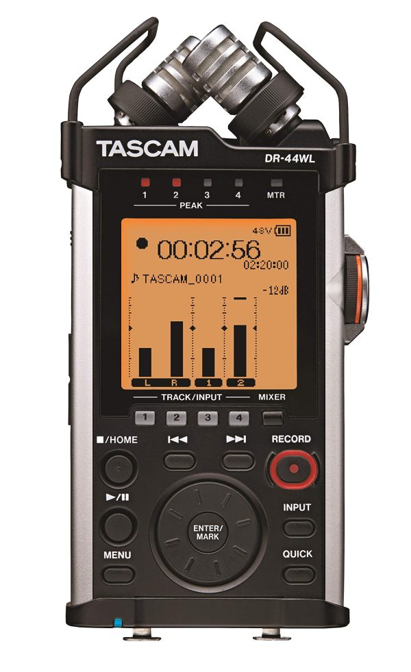 Tascam DR-44WL Handheld Portable Audio Recorder with WiFi Hot on Sale