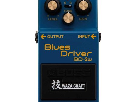 BOSS WAZA CRAFT Blues Driver Guitar Pedal (BD-2W) Online now