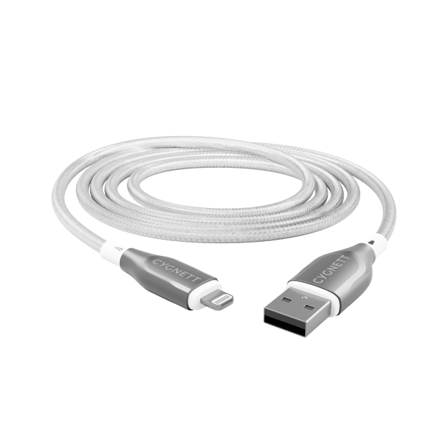 Lightning to USB-A Cable 3M - White Hot on Sale