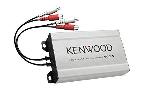 Kenwood KMR-D368BT Bluetooth Receiver + KAC-M1804 4 Channels Amplifier + KFC-1653MRB 6.5  2-Way Marine Speaker Boat-Yacht-ATV - 4 Speakers   300W + Free Magnet Phone Holder Discount