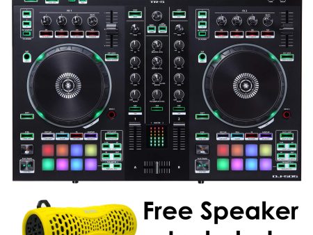 Roland PKG DJ-505 Free Yellow EMB Rechargeable Speaker Hot on Sale