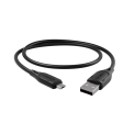 Micro USB to USB-A Cable 1M - Black Discount