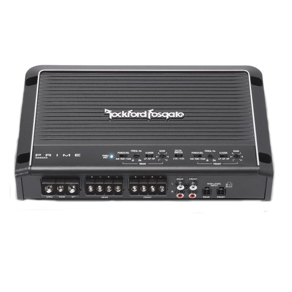 Rockford Fosgate R250X4 Prime 250 Watts 4-Channel Amplifier + (4) Kenwood KFC-1695PS 320W 6.5  3-Way Speaker + Amp Kit Hot on Sale