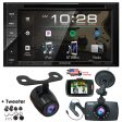 Package Deal Kenwood DDX26BT 6.2  2-Din in-Dash DVD MP3 Monitor Bluetooth Receiver +1080 HD Dash Cam G-Sensor Video Recorder & HD Rear Cam w Extra Sale