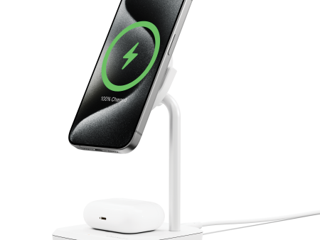 2-in-1 Magnetic Wireless Charger Qi2.0 Discount