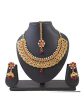 Sukkhi Artistically Gold Plated AD Necklace Set For Women Cheap