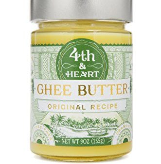 4th & Heart Grass-Fed Ghee Butter, Original, 9 Ounce on Sale