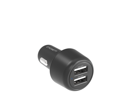 12W Dual Port Car Charger Fashion