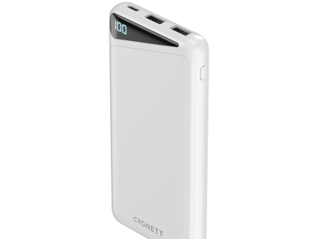 10,000 mAh Power Bank - White Supply