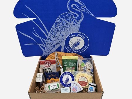 Blue Heron Cheese Board Gift Box Fashion