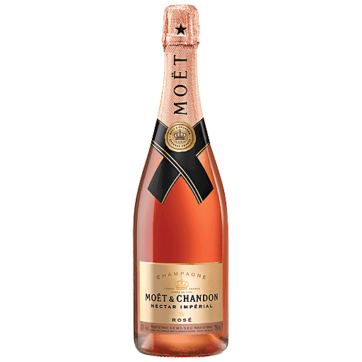 Moet & Chandon Champagne Nectar Imperial Rose - 750ML Online Sale