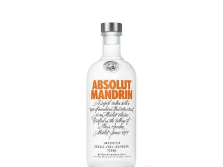 Absolut Vodka Mandarin - 750ML For Cheap