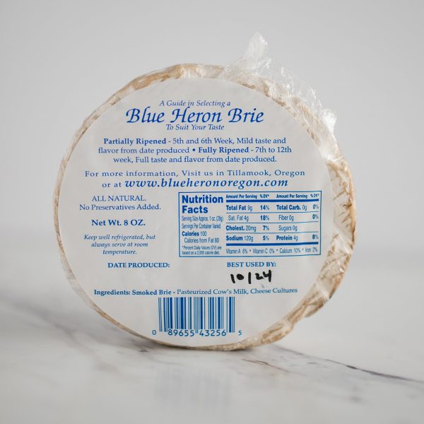 Blue Heron Brie: Smoked 8oz Online