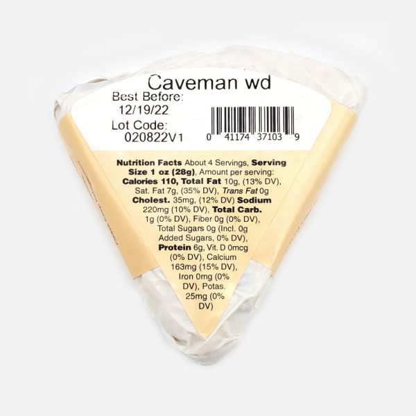 Rogue Creamery Caveman Blue Cheese 4.2oz Hot on Sale