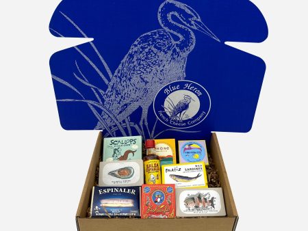 Blue Heron Gourmet Tinned Fish Gift Box For Discount