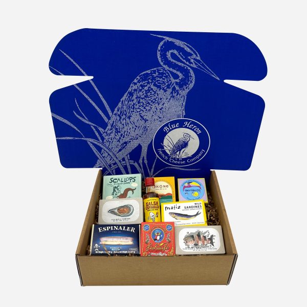 Blue Heron Gourmet Tinned Fish Gift Box For Discount