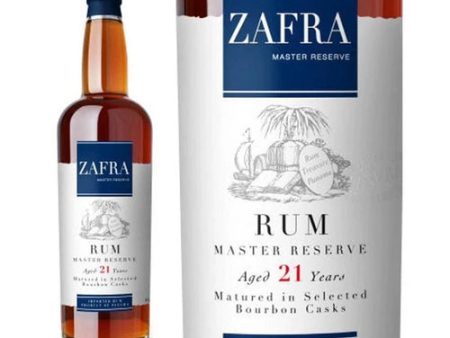 Zafra Rum 21 Year Master Reserve - 750ML Hot on Sale