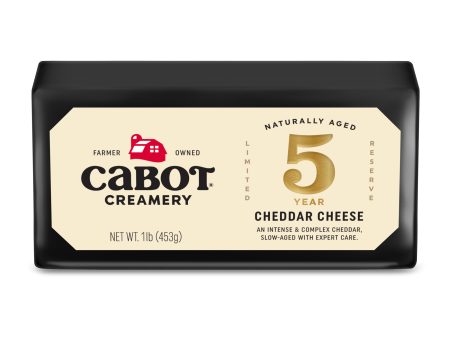 5 Year Cheddar Cheese For Sale