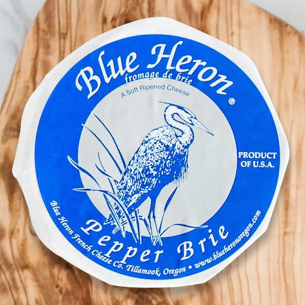 Blue Heron Brie: Pepper 8oz For Sale