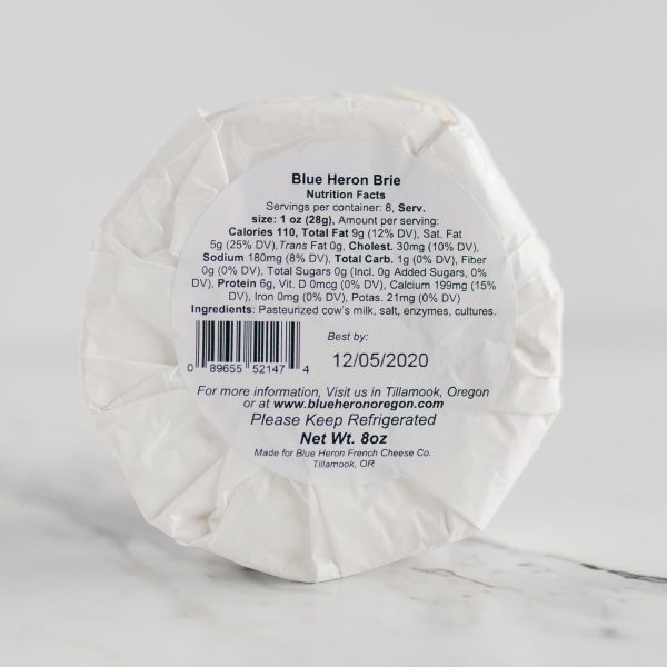 Blue Heron Brie: Traditional 8oz Fashion