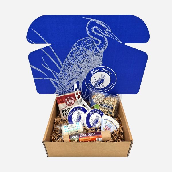 Blue Heron Gourmet Cheese & Crackers Box For Discount