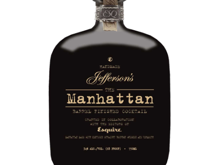 Jefferson s Cocktail The Manhattan Barrel Finished - 750ML For Sale