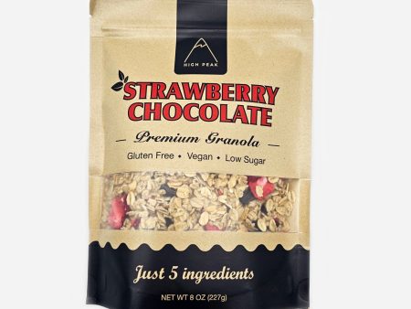 High Peak Granola Strawberry Chocolate 8oz Online Sale